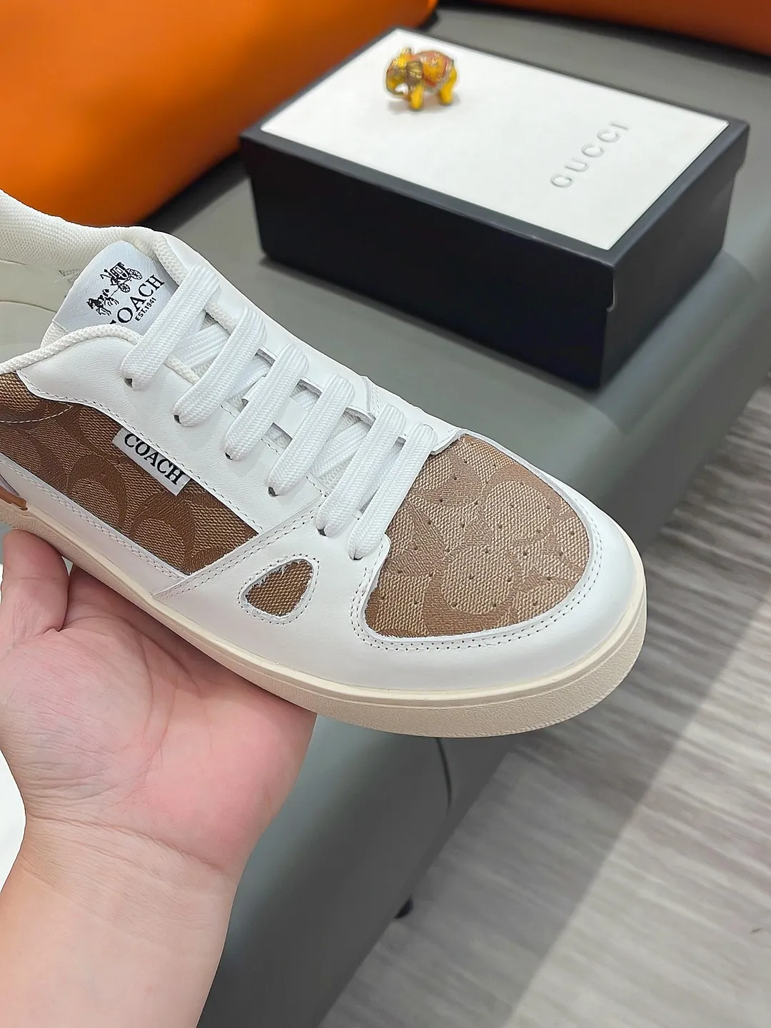 Men's shoes GUCCI "Gucci" P420 Regular size: 38-44 (casual shoes) Product materials: Selected cowhide upper, soft sheepskin lining; original outsole.